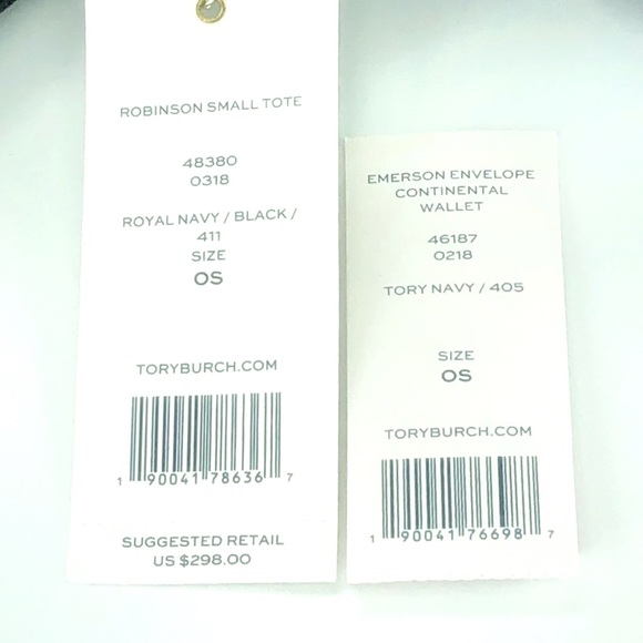 2PCS Tory Burch Robinson Small Tote Wallet Set - Picture 8 of 8